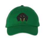Embroidered Dachshund Cap Design