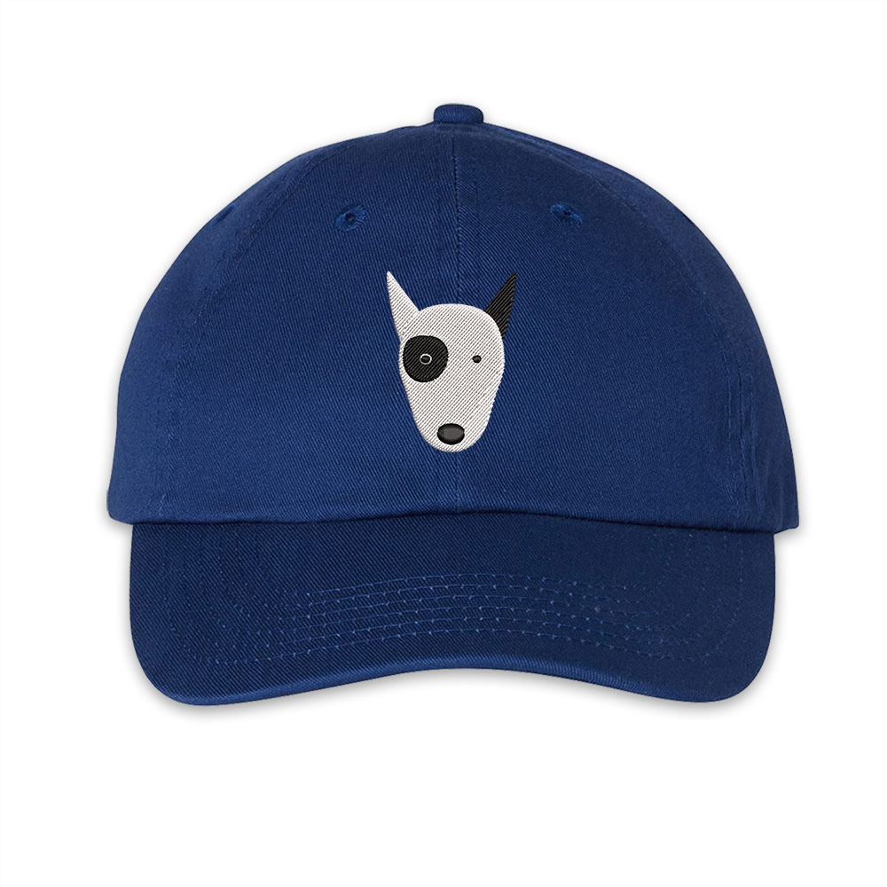 Embroidered Bull Terrier Cap Design